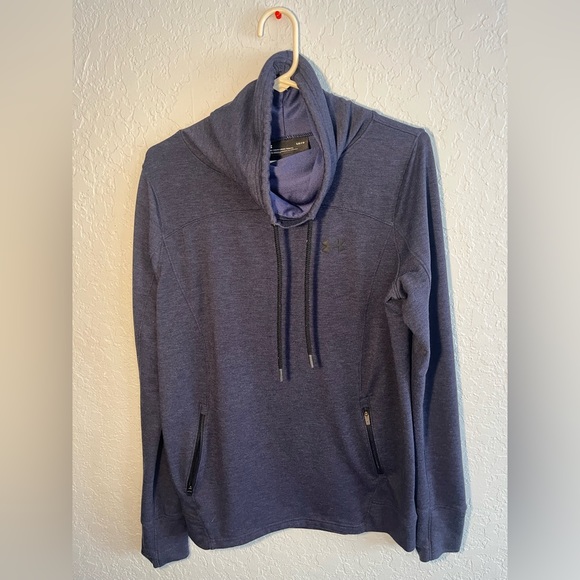 Under Armour Sweaters - Under Armour Women’s Cowl Neck Pullover Sweatshirt (US Size Large) Navy
